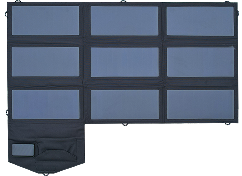 A panel with black and gray rectangular elements on a background, probably part of NordicHeat thermal clothing, with no visible text.